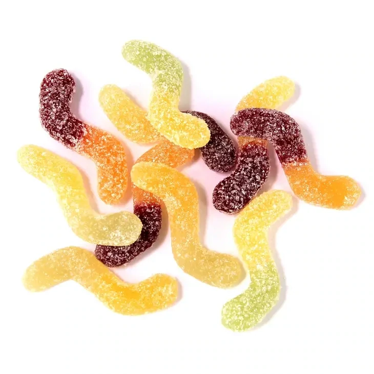 Organic Vegan Sour Green Candies per 100g