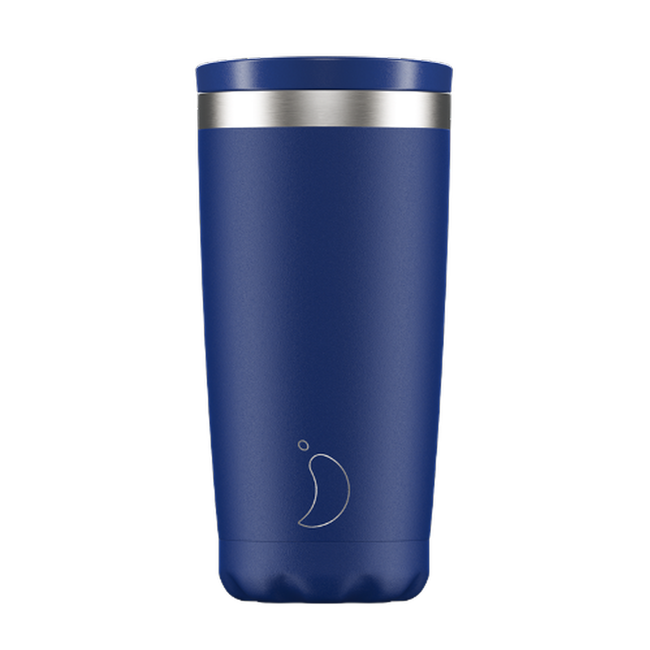 blue matte edition 500 ml reusable coffee for chilly,s