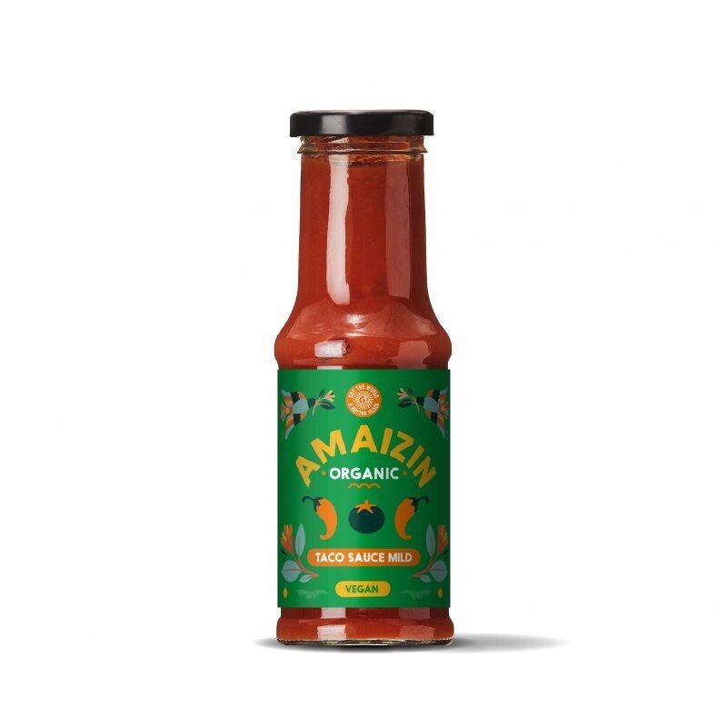 AMAIZIN TACO SAUCE MILD ORG 220GR