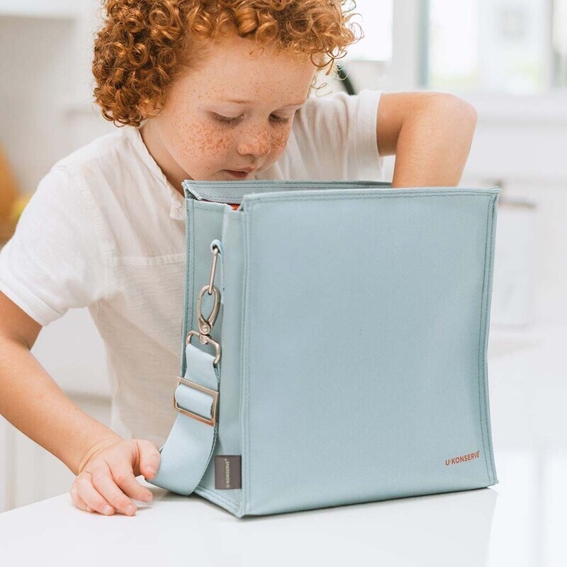 Recycled PET Insulated Lunch Tote - Seafoam