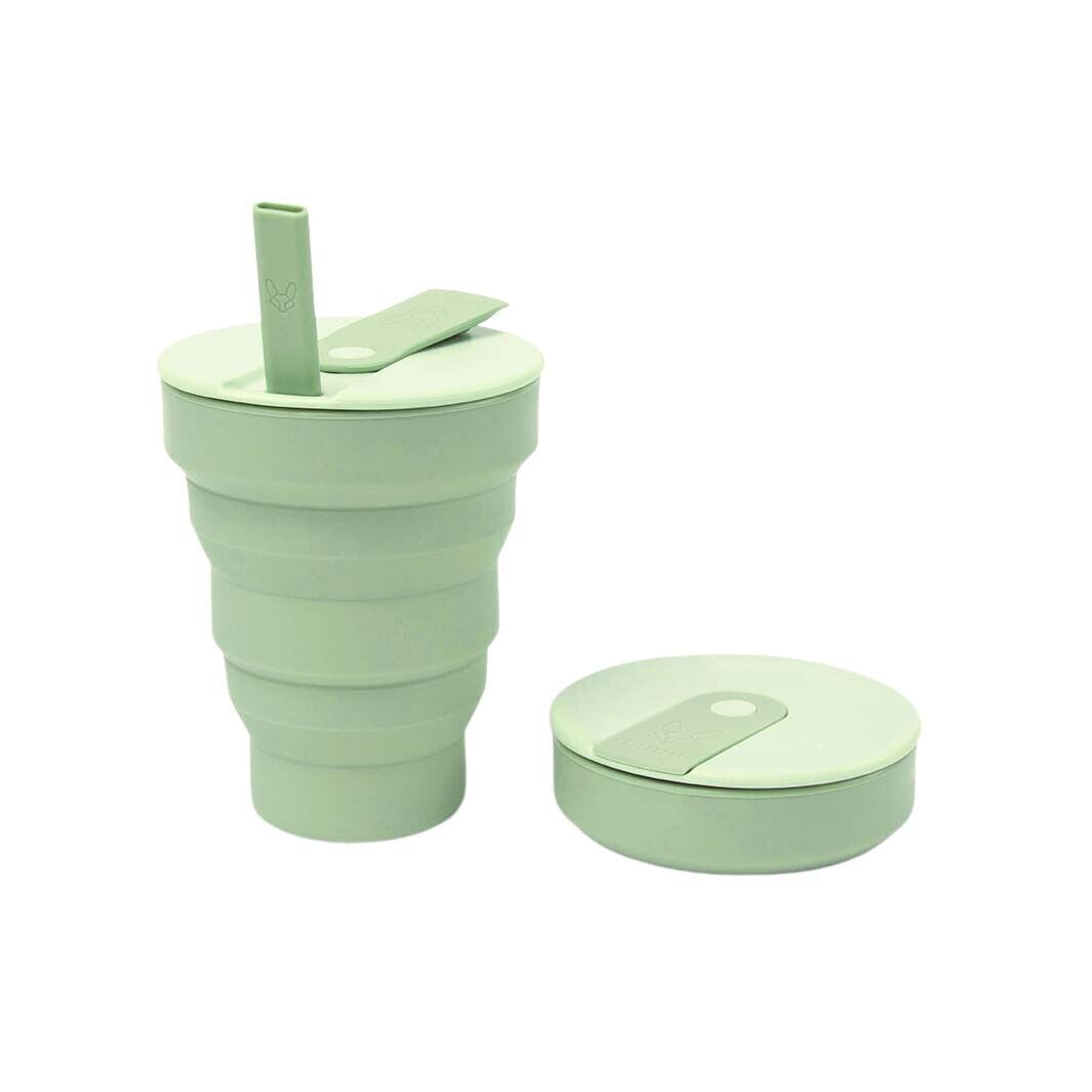 Hunu Collapsible Cup With Straw 16oz/355ml