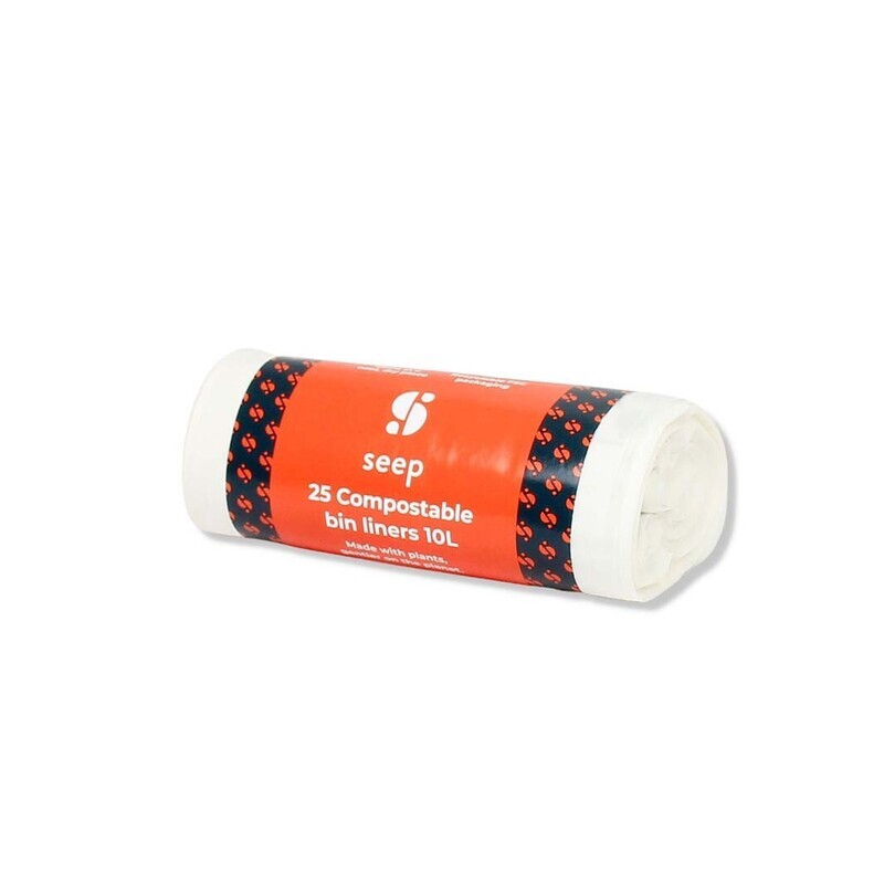 Compostable Bin Liners 10L - 25 bags