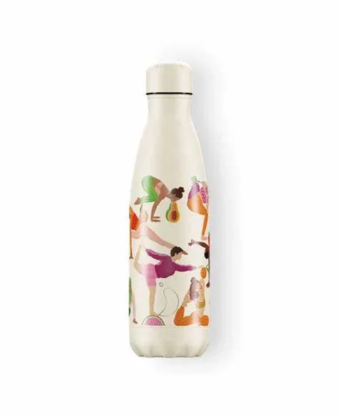 Chilly&#39;s 500ml bottle art Bodil Jane Fruity Flex