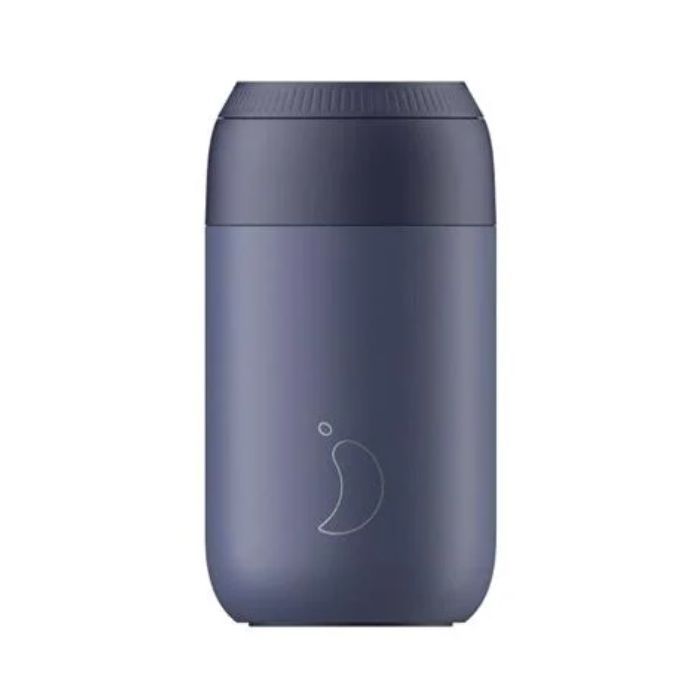 Chilly&#39;s s2 340ml Coffee Cup Whale Blue