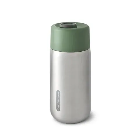 B+B Insulated Travel Cup Steel/Olive