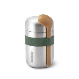 B+B Bam Food Flask Steel/Olive