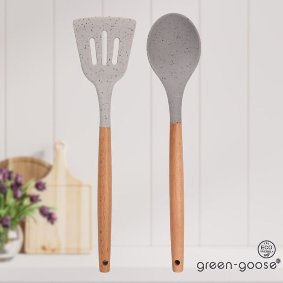 Silicone Spoon and Spatula Set