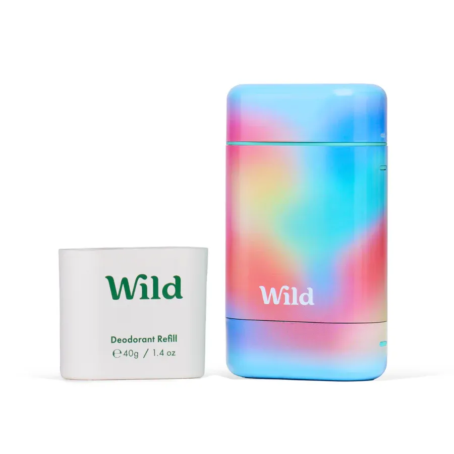 Wild ombre case and Lemon, Basil &amp; Blood orange Deo Starter pack 40g