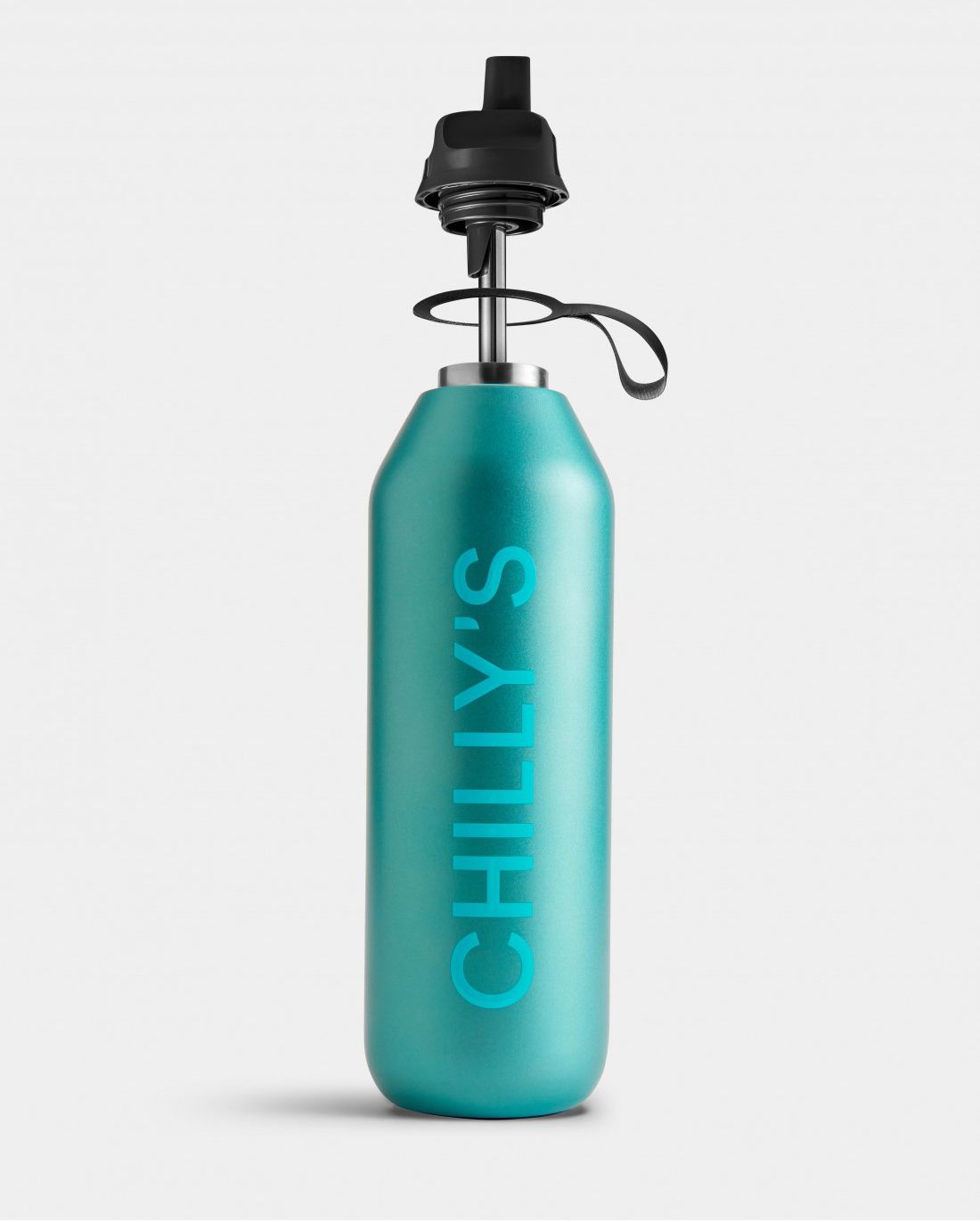 Chilly&#39;s 500ml Flip Bottle Metallic Atlantis