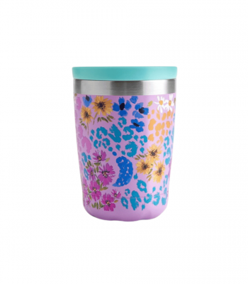 Chilly;s Coffee Cup Floral Leopard Blossom