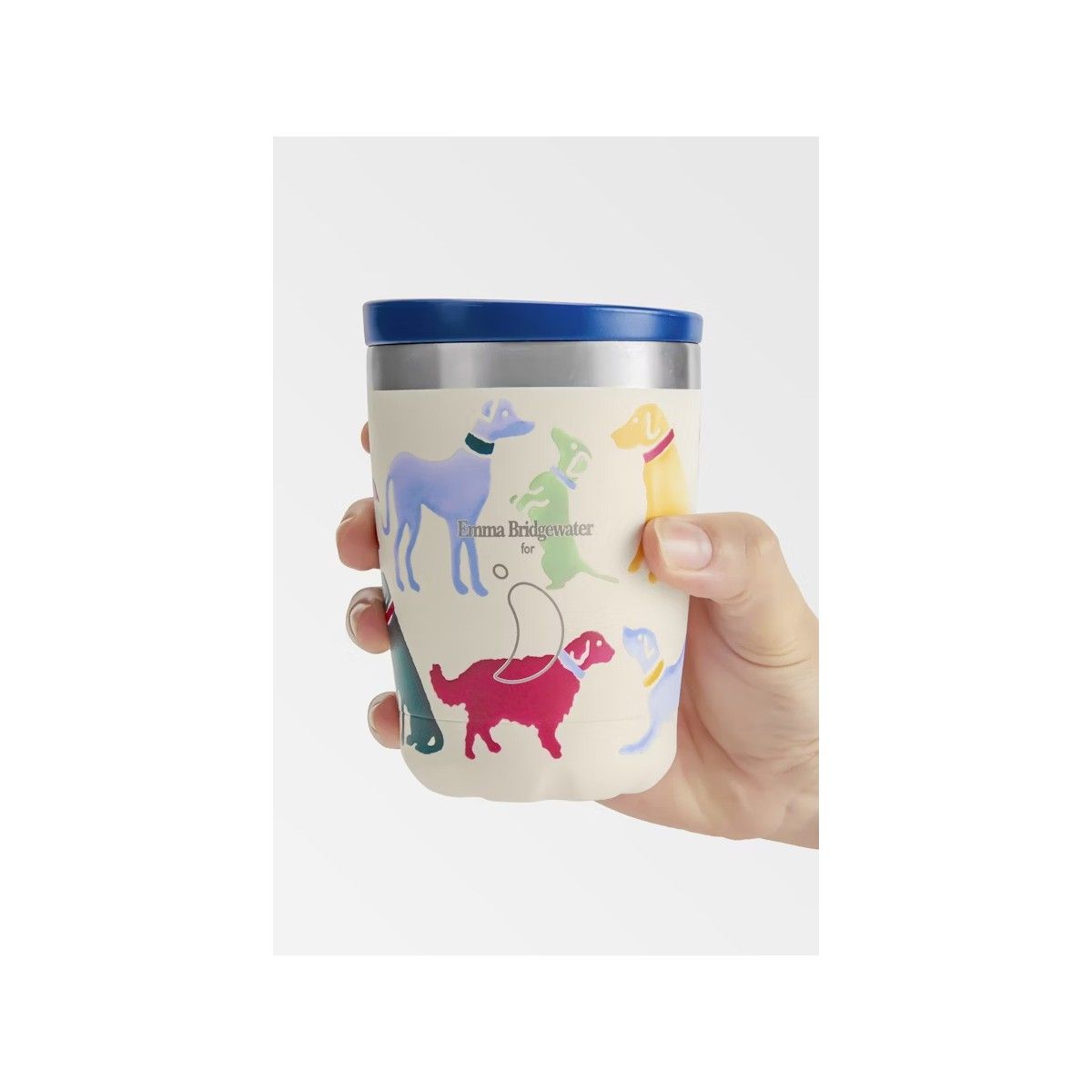 Chilly&#39;s 340ml Coffee Cup Polka Dogs