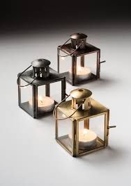 Mini Glass Lantern With Plain Glass