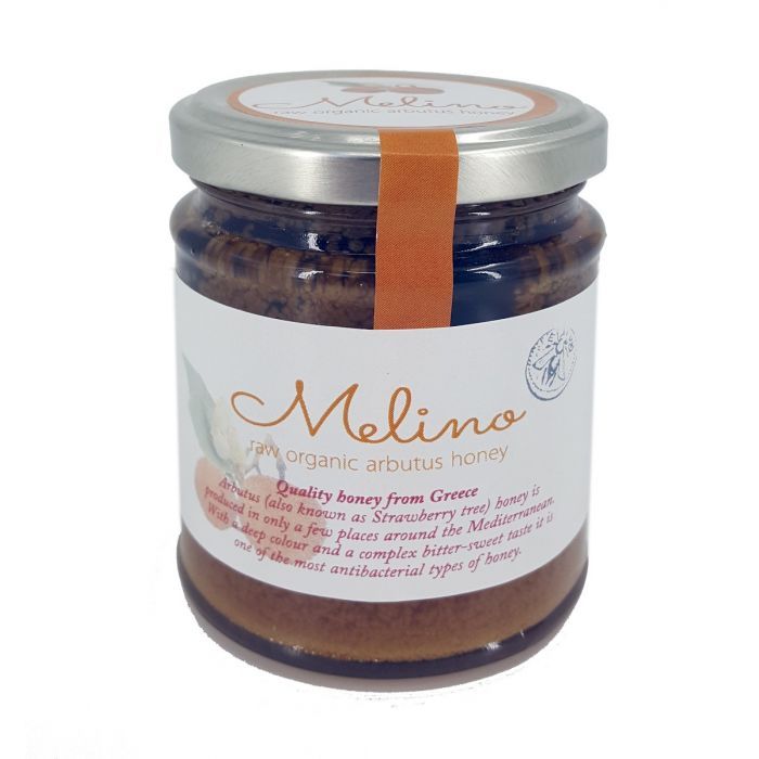 Melina raw organic arbutus honey