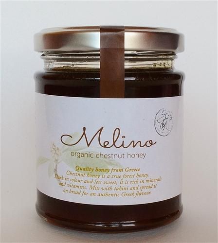 Melina Raw Organic Chestnut Honey