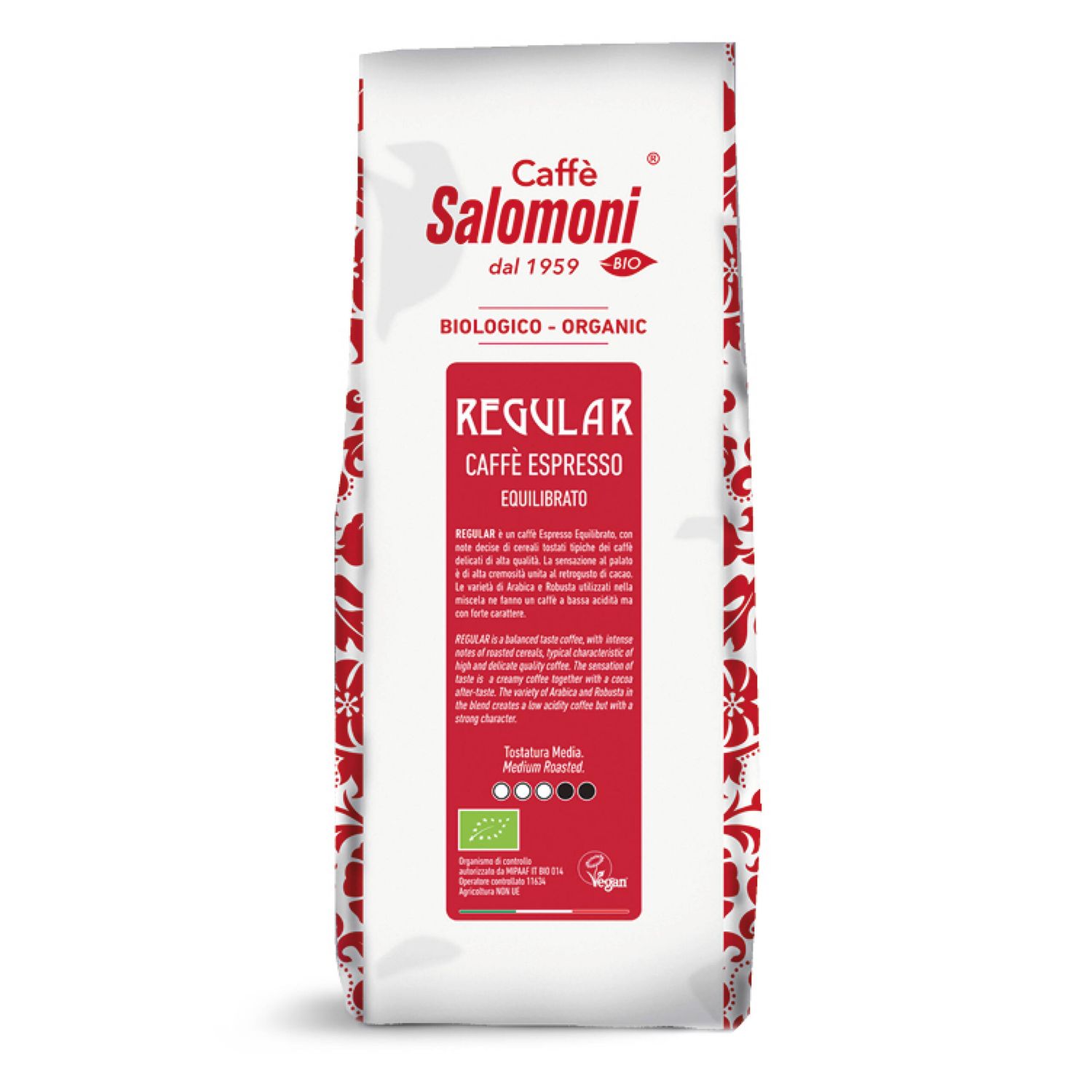 Caffe&#39; Salomoni Regular Caffe&#39; Espresso VEGAN