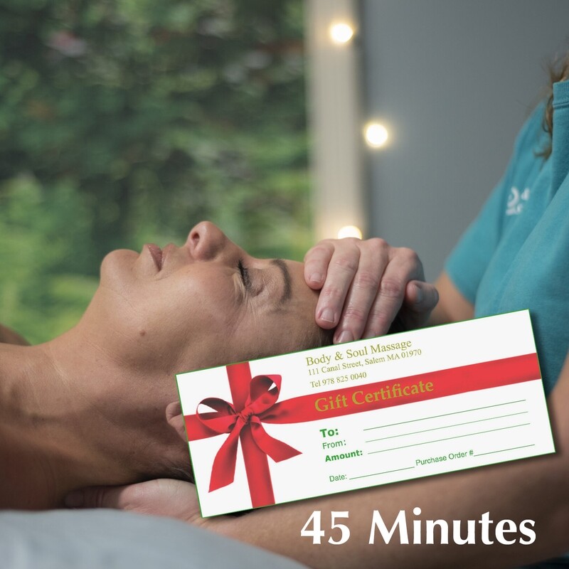 45 Minute Gift Certificate