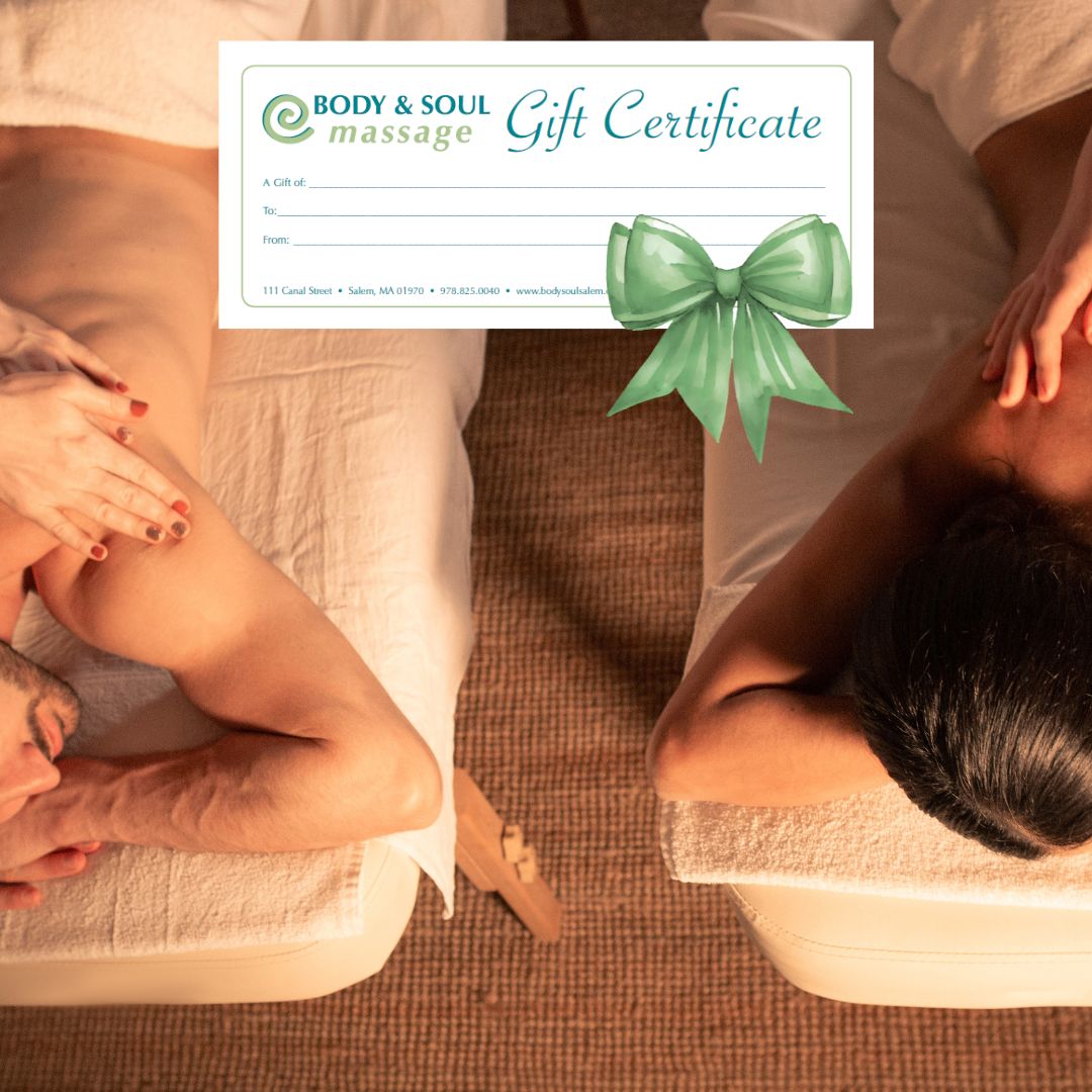 Couples Massage Gift Certificate
