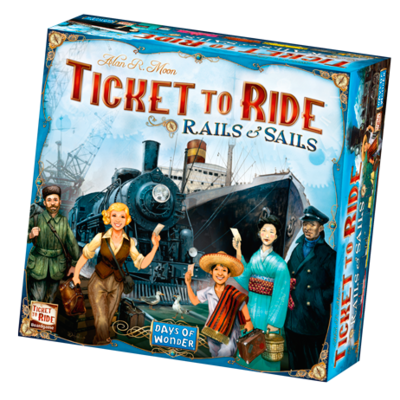 Days Of Wonder Ticket To Ride Rails And Sails