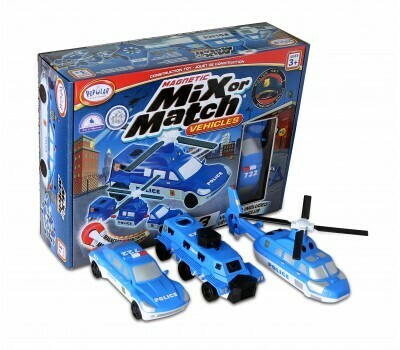 Popular Playthings Police - Mix Or Match Vehicles