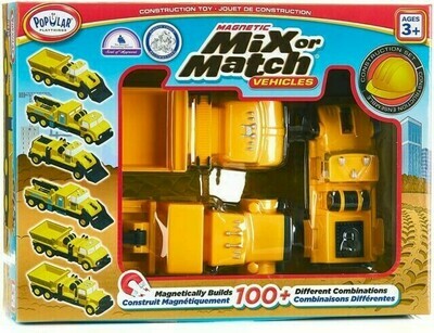Popular Playthings Construction Mix Or Match Vehicles