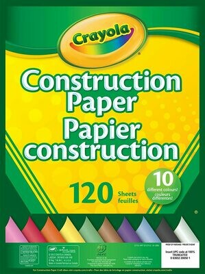 Crayola Construction Paper - 120 Ct