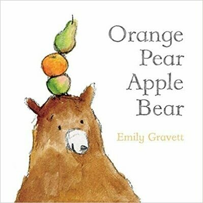 Emily Gravett Orange Pear Apple Bear