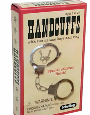 Schylling Metal Handcuffs With Keys