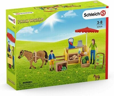Schleich Farm World Sunny Day Mobile Farm Stand 42528
