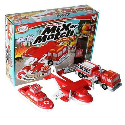 Popular Playthings Fire & Rescue - Mix Or Match Vehicles