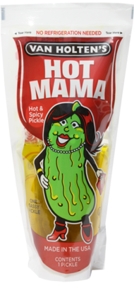 Van Holten Hot Momma Pickle in a Pouch