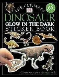 Dk Books Dinosaur Glow In The Dark Sticker Book