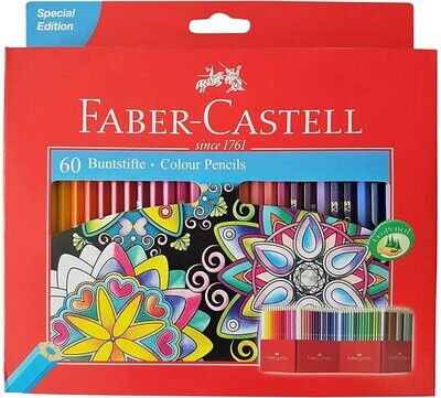 Faber -Castell Coloured Pencil Set 60