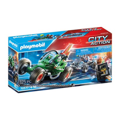 Playmobil City Action Police Go Kart Escape 70577