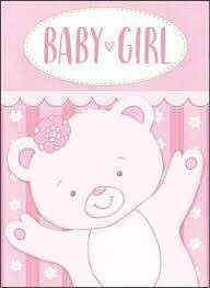 Hazy Jean Pink Bear - Baby Girl