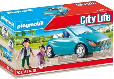 Playmobil City Life Family with Car