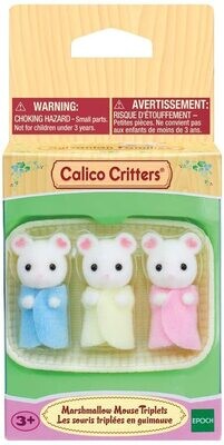 Calico Crittes Marshmallow Mouse Triplets