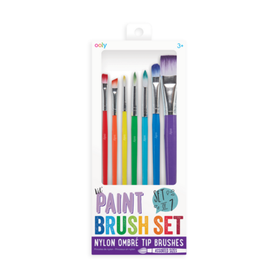 Ooly Lil Paint Brushes - Set Of 7