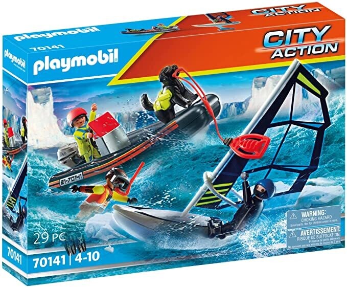 City Action Water Rescue With Dog 70141