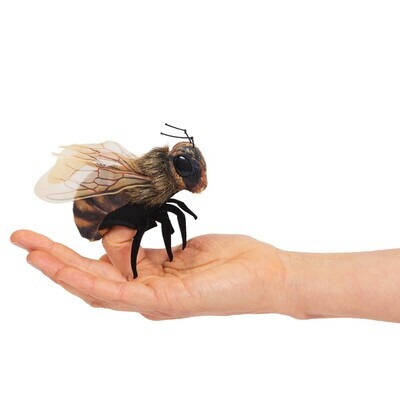 Folksmanis Mini Bee Finger Puppet