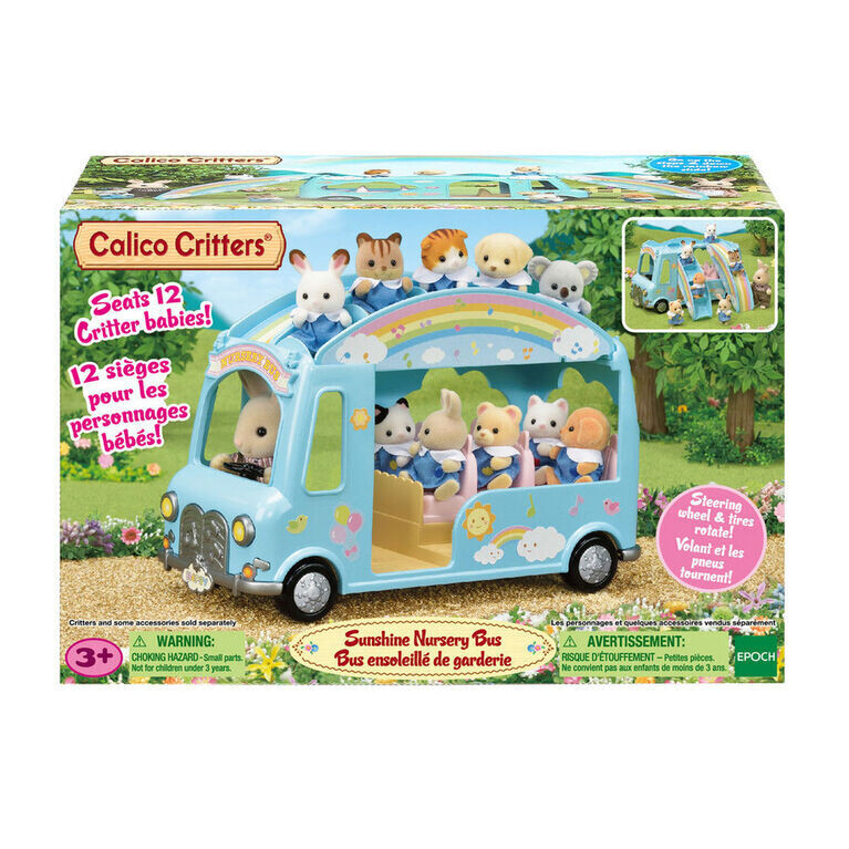 Calico Critters Sunshine Nursery Bus