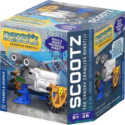 Thames &amp; Kosmos Rebotz: Scootz -The Cranky Crawling Robot