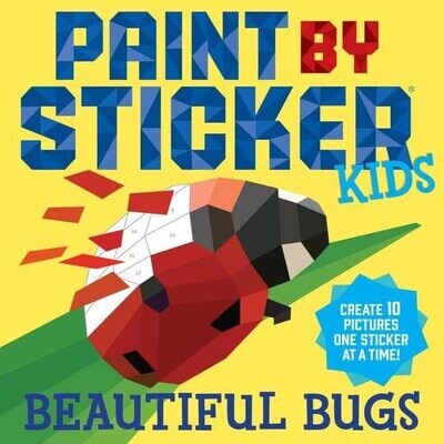 Thomas Allen Beautiful Bugs Paint By Sticker Kids
