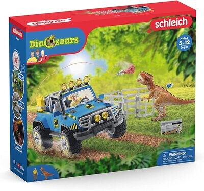 Schleich Dinosuars Off Road Vehicle with Dino Outpost