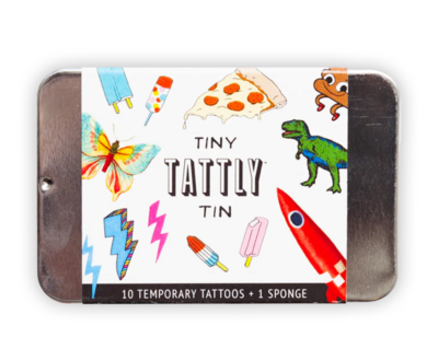 Tattly Tiny Funner Tattoo Tin