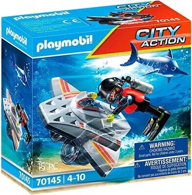 Playmobil City Action Diving Scooter 70145