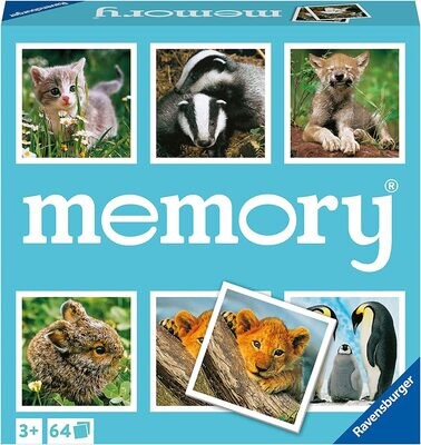 Ravensbuger Animal Babies Memory Game