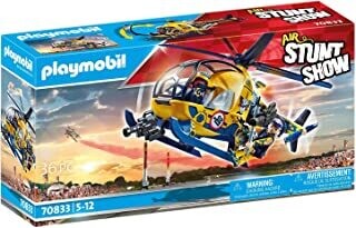 Playmobil Air Stunt Show Air Stunt Show With Helicoper with Film