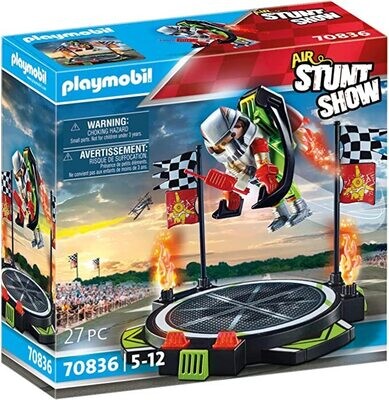 Playmobil Stunt Show Stuntman w/ Jetpac 70836