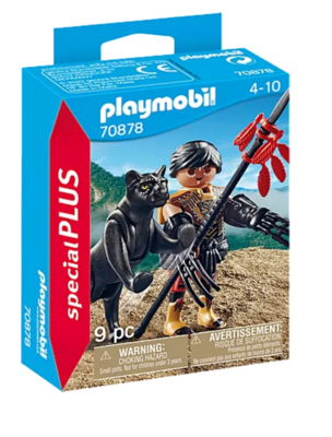 Playmobil Special Plus Warrior With Panther