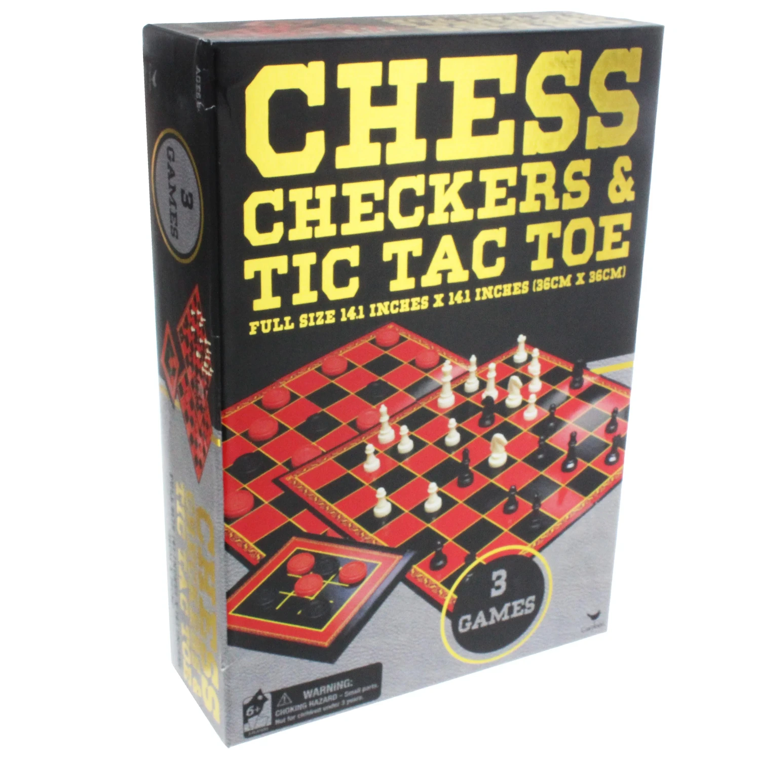 Spin Master Chess, Checkers & Tic Tac Toe